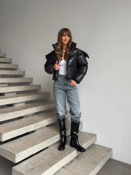 Зимова куртка Milirud чорний