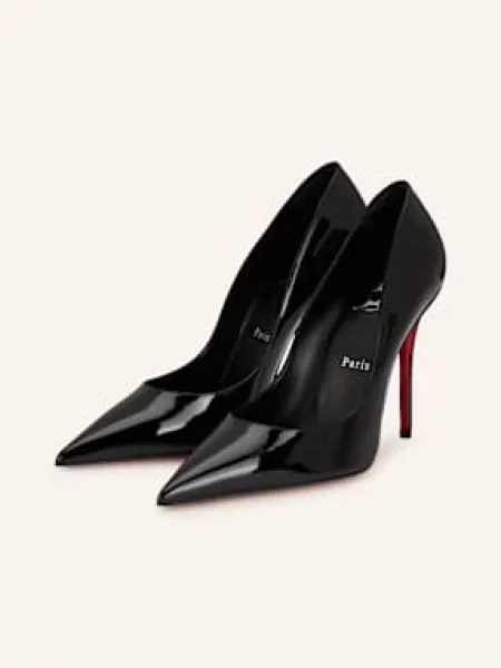 Christian Louboutin Lakované Lodičky Miss Z černá