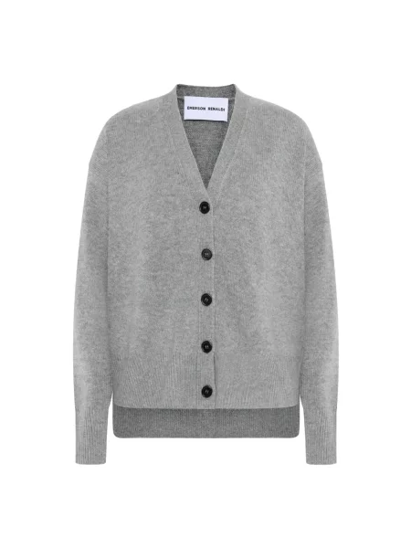 Satynowy sweter Emerson Renaldi biały