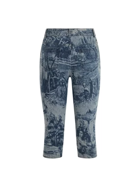 Jeansy Moschino niebieskie