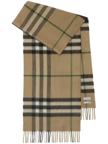 Fular Burberry din cașmir în carouri