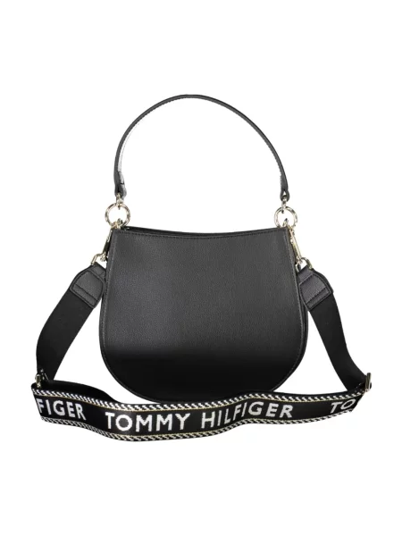 Torebka Tommy Hilfiger z paskiem czarna