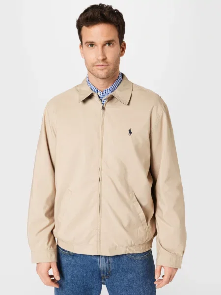 Polo Ralph Lauren Geacă de primăvară-toamnă / bleumarin bej