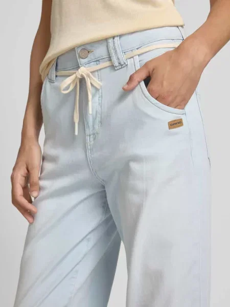 Jeansy o kroju balloon fit z 5 model Via' Gang