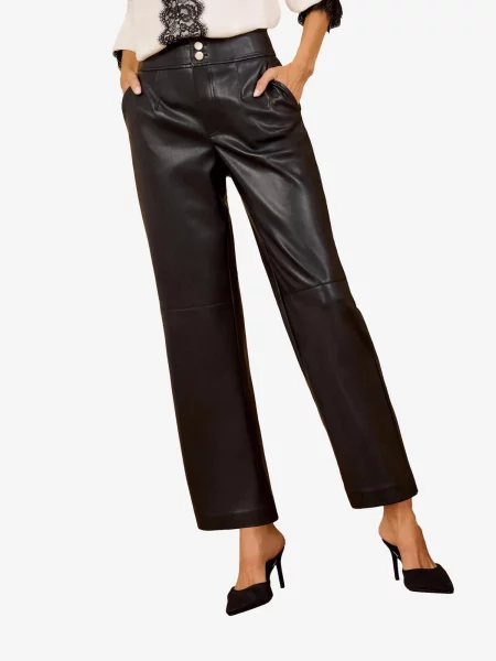 Love & roses Pantaloni negru