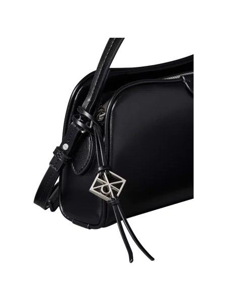 Calvin Klein Táska Emblem Trio Top Handle Camera Ba fekete