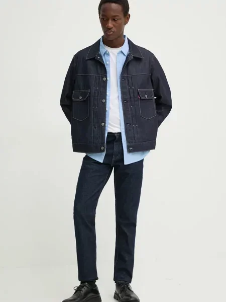 LEVI'S Cămașă BATTERY deschis albastru
