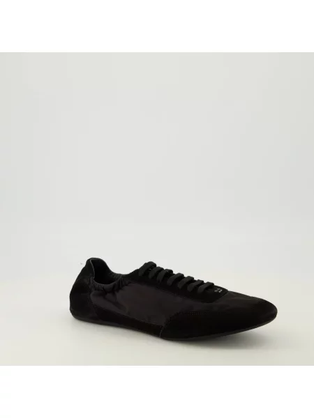 Sneakersy Prada skórzane czarne