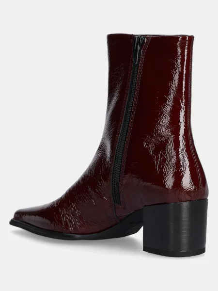 Kožené kotníkové boty Vagabond Shoemakers GISELLE vínová na
