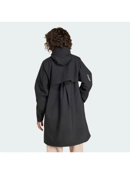 Przeciwdeszczowa kurtka typu parka Terrex Multi 2 Layer CLIMAPROOF Rain czarna