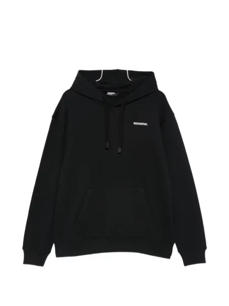 Hanorac cu glugă Rossignol cu imagine negru