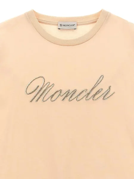 Dětské tričko Moncler Enfant růžové