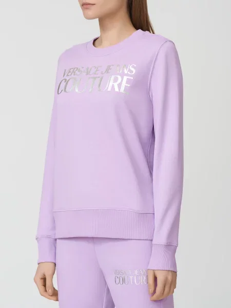Свитер Versace Jeans Couture фиолетовый