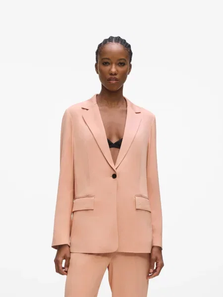 Karl Lagerfeld Sacou pastel roz