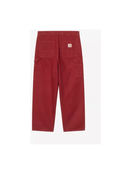 Jeansy Carhartt Wip czerwone