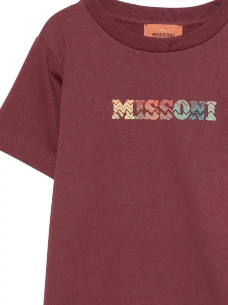 Koszulka dziecięca Missoni czerwona