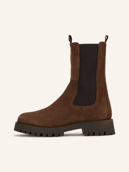 Jonak Chelsea Boots Ridle hnědá