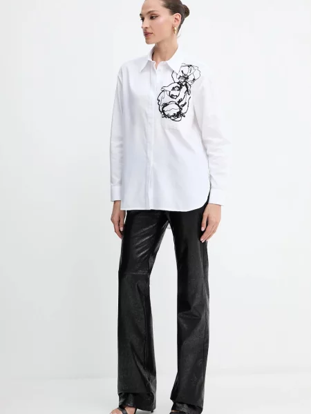 Сорочка MAX&Co. relaxed класичний комір білий