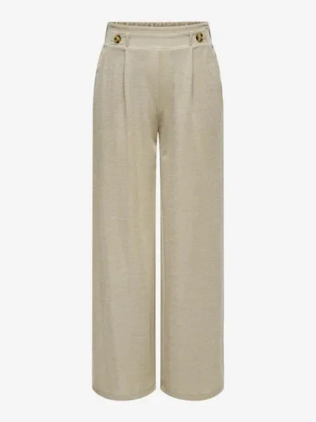 JDY Pantaloni cutați JDYBirdie Geggo taupe gri
