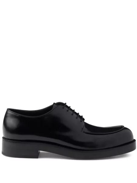 Pantofi derby Prada din piele negru