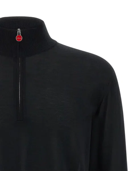 Pulover Kiton de lână negru