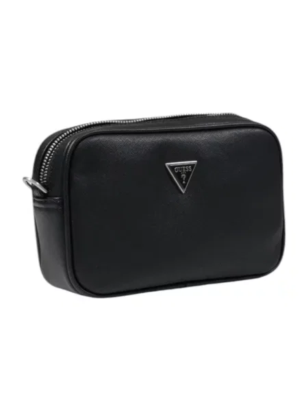 Mała mały torebka crossbody Guess elegancka czarna