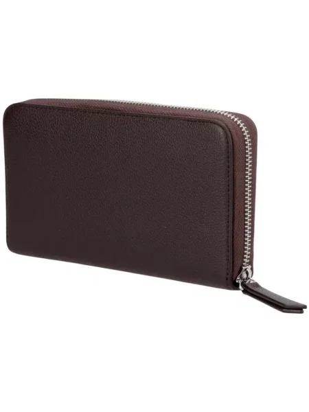 Armani Exchange portofel pentru femei cu imitație de piele maro
