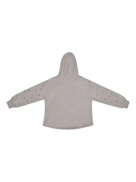 Bluza z kapturem dziecięca Msgm szara