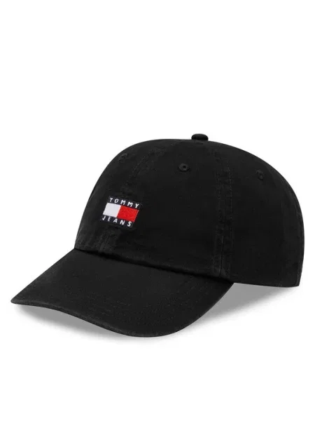 Čiapka Tommy Jeans čierna