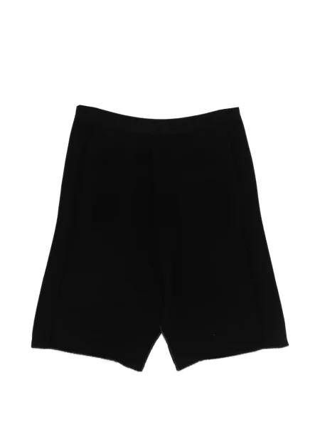 Pantaloni scurți Label Under Construction tricotate negru
