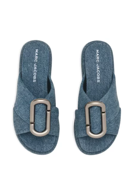 Sandale Marc Jacobs cu platformă albastru