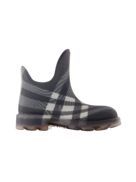 Buty do kostki Burberry skórzane