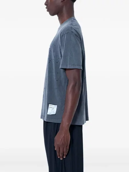 Tricou Satisfy zdrențuiți gri