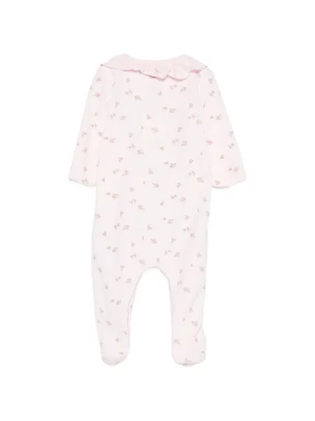 Piżama dziecięca Petit Bateau różowa