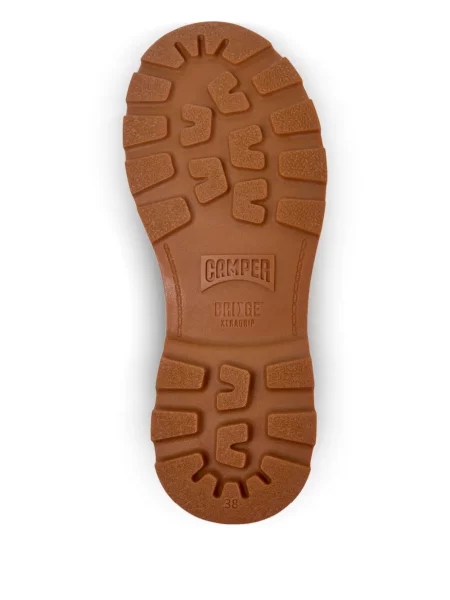 Botine Camper cu șireturi din dantelă gri