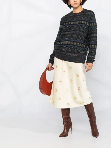 Cropp șosete Polo Ralph Lauren cu model floral negru