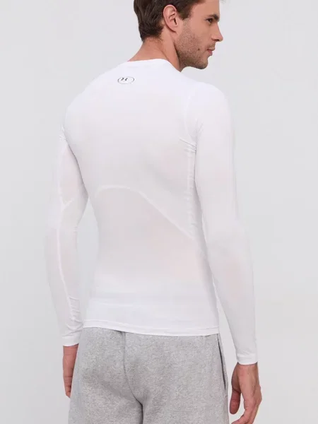 Under Armour longsleeve treningowy biała