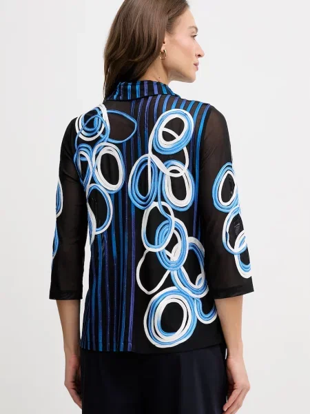 Marynarka Joseph Ribkoff z siateczką z siateczki czarna