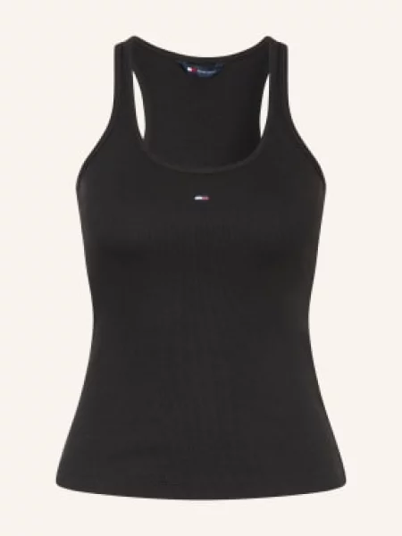 Top Tommy Jeans černý