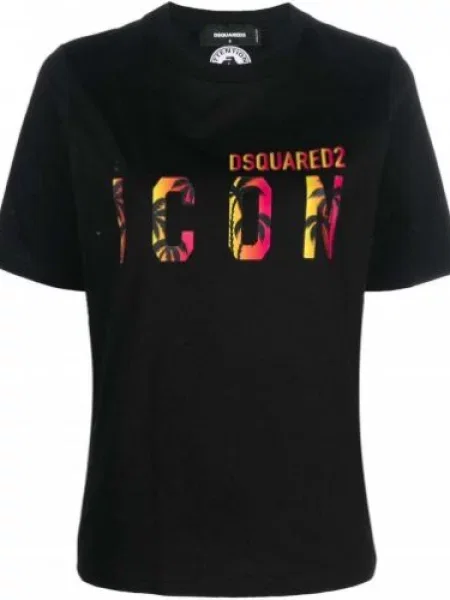 Tricou Dsquared2 cu imagine negru