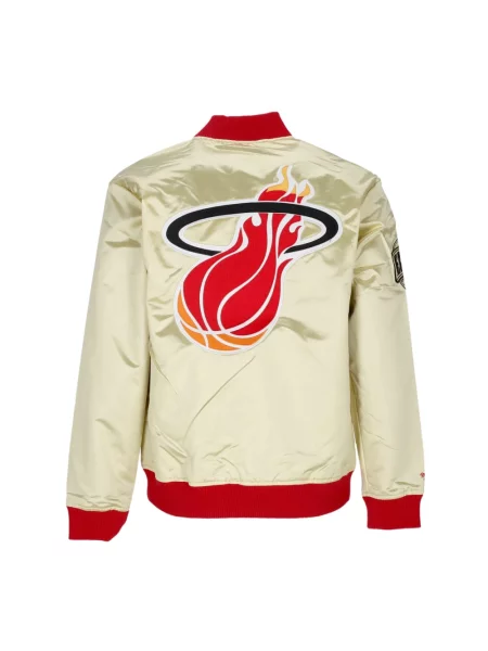 Kurtka Mitchell & Ness żółta
