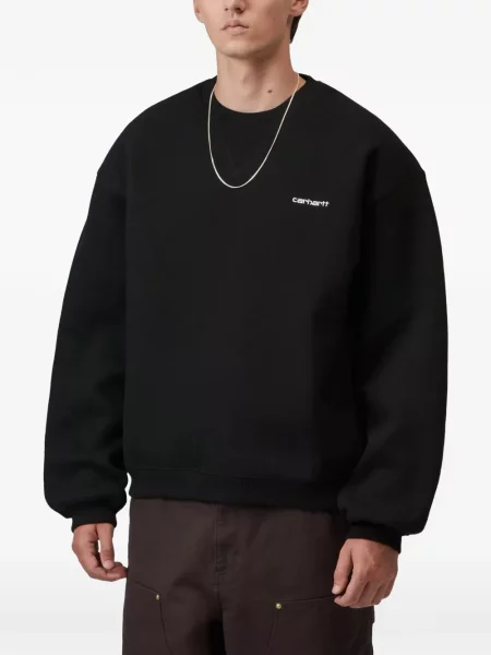 Hanorac Carhartt Wip cu imagine negru