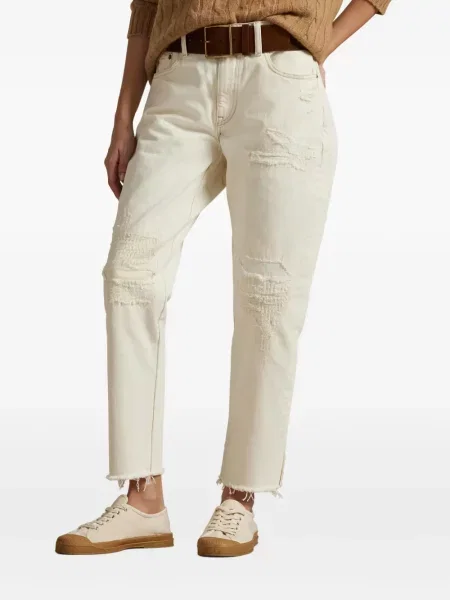 Haftowana koszulka polo Polo Ralph Lauren do biegania zwężana zielona