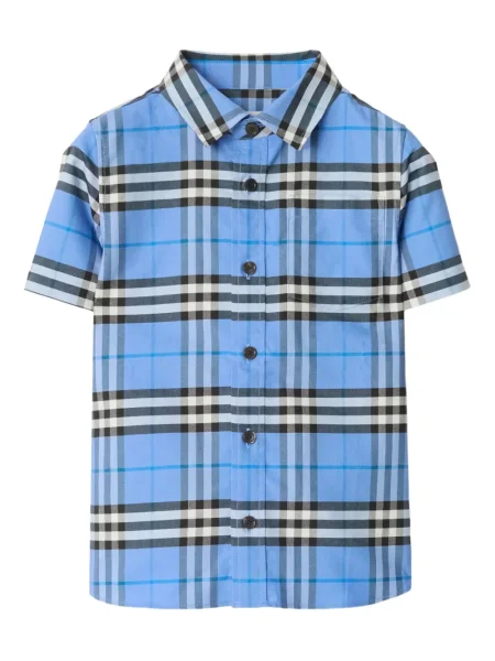 Koszula dziecięca Burberry niebieska