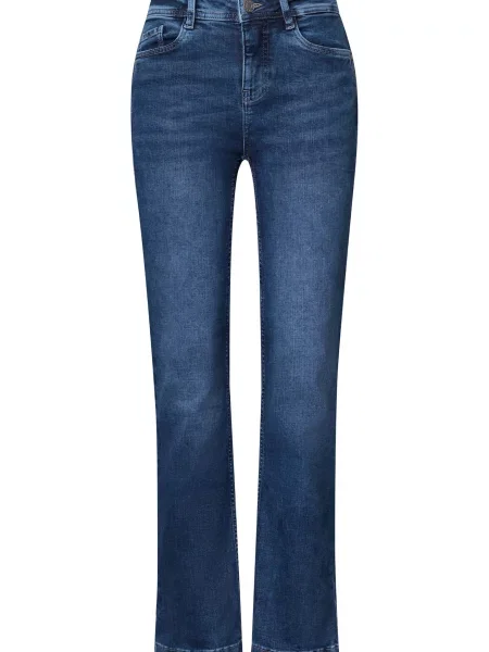 STREET ONE Jeans denim albastru