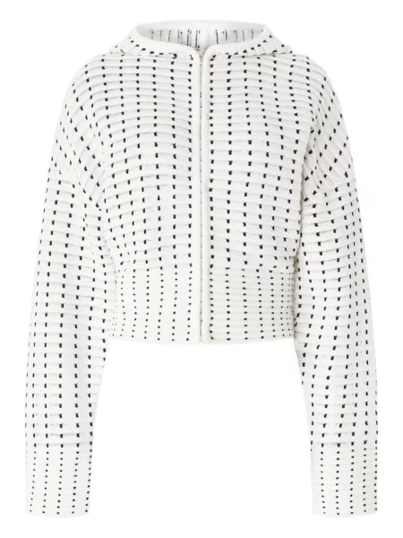 Hanorac cu glugă Genny alb