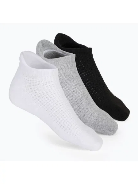 Шкарпетки SKECHERS Extended Terry Low Cut 3 пари white/black білі