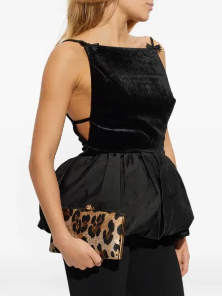 Geantă plic Kurt Geiger London cu imagine cu model leopard
