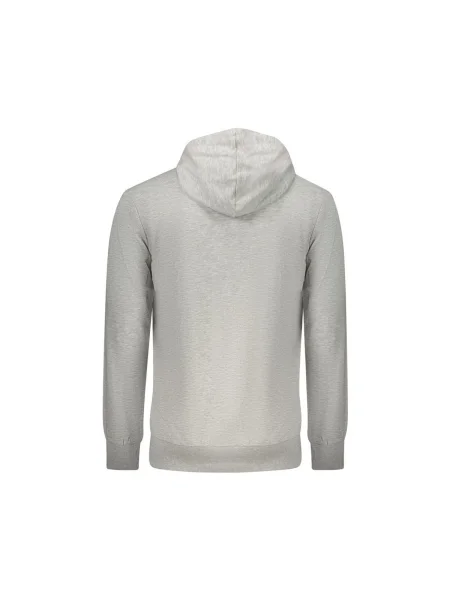 Mikina s kapucňou Fila s kapucňou sivá