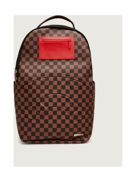 Sprayground Rucsac RED REDEMPTION maro